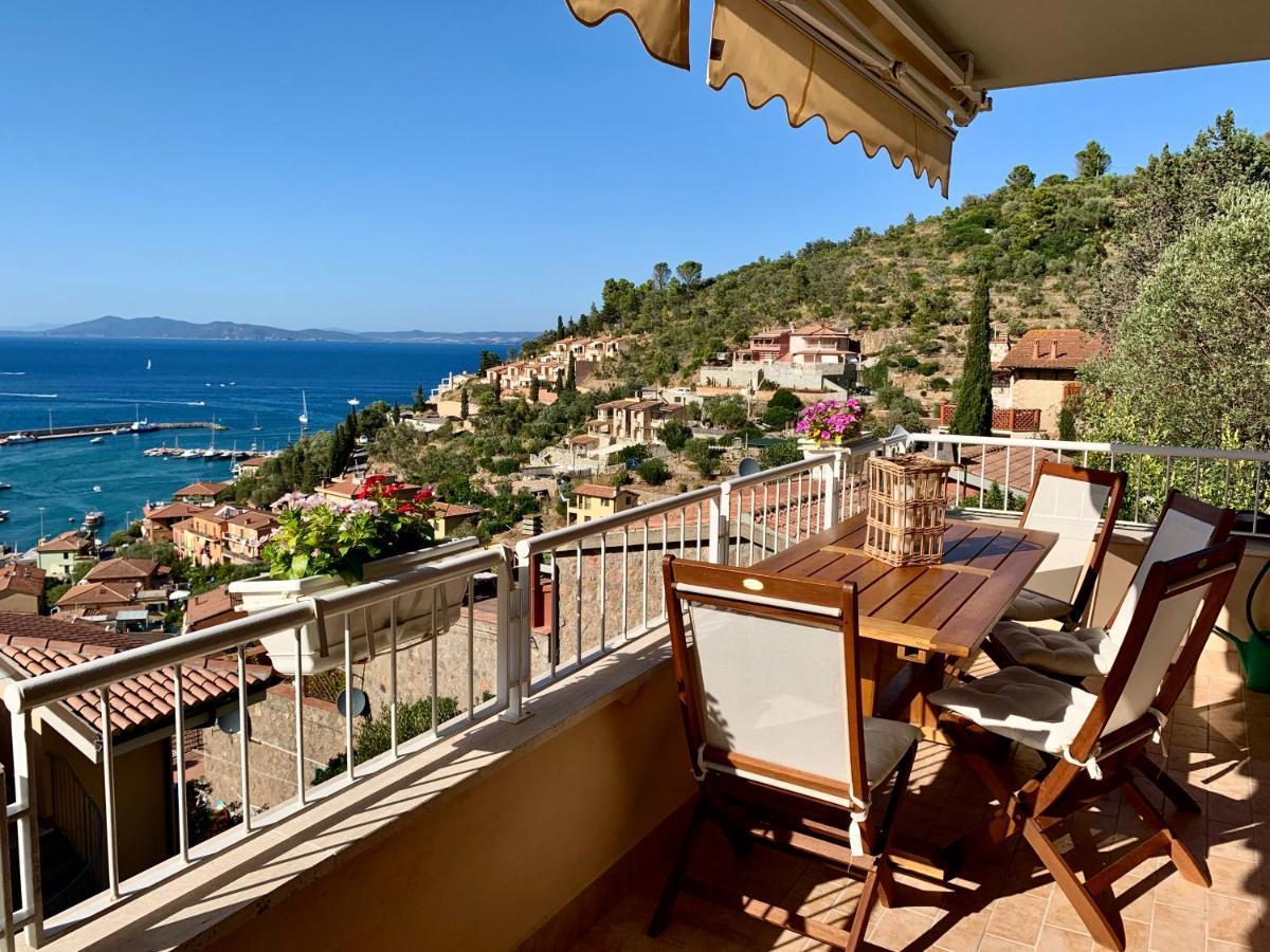 Terrazza 81 Lägenhet Porto Santo Stefano  Exteriör bild
